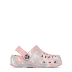 Hot Tuna Cloggs Infants Pink Swirl