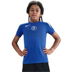 Nike Chelsea Strike Top 2025 2026 Juniors Blue/Silver