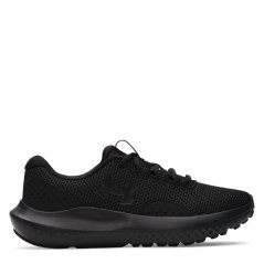 Under Armour Surge 4 Running Shoes Womens Triple Black