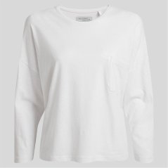 Craghoppers Women's Emere Long Sleeve T-Shirt White