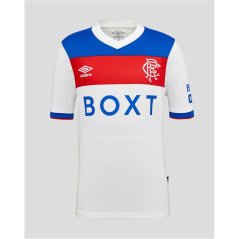 Umbro Rangers Away 2025 2026 Juniors White/Blue