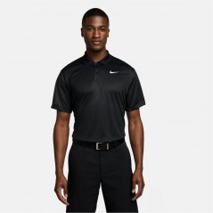 Nike Victory+ Men's Dri-FIT Golf Polo Black/White
