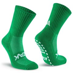 Atak Grip Mid Leg Socks Senior Green/White