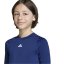adidas Techfit AEROREADY Long Sleeve Top Juniors Navy Blue
