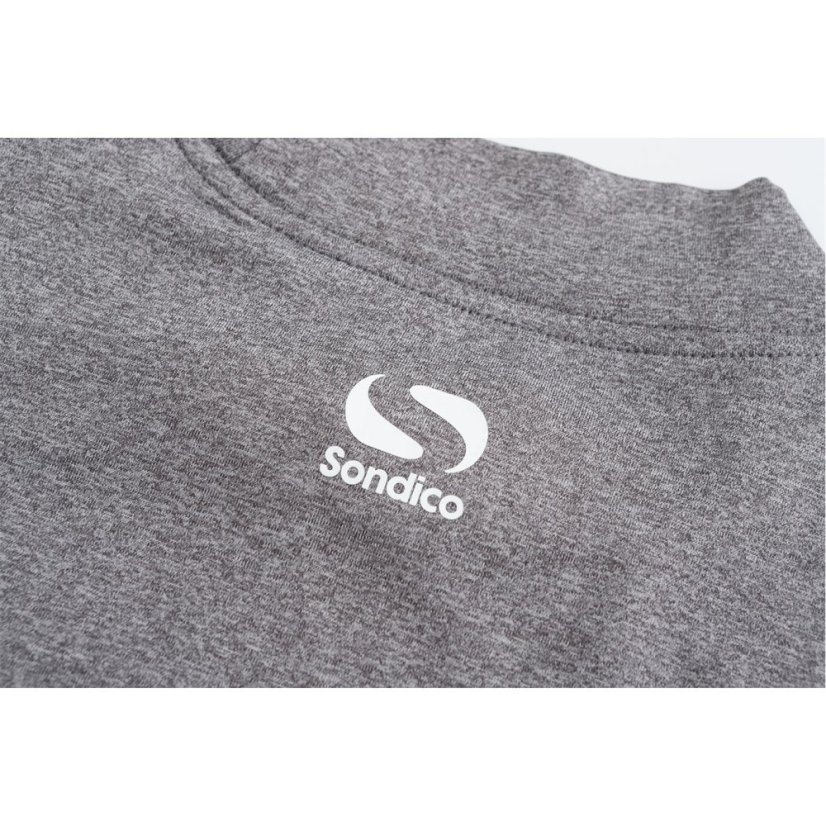 Sondico Base Mock Neck Mens Grey