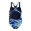 Speedo Kids' HB Print Medium One Piece Swimsuit Peacoat