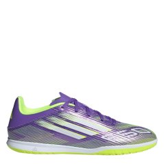 adidas F50 Club Adults Indoor Football Boots Purple/White