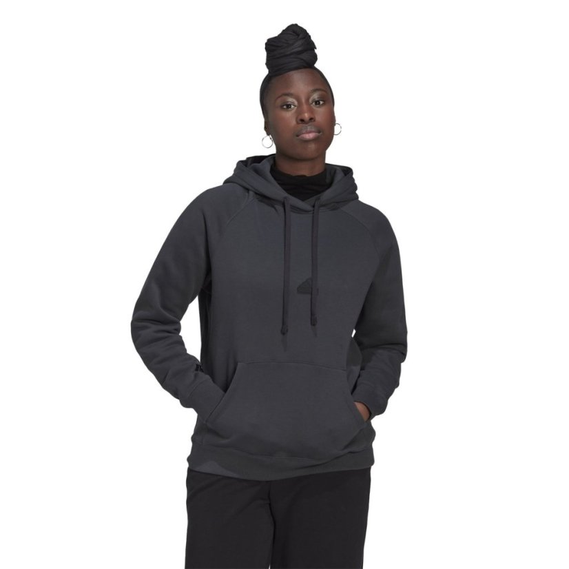 adidas Oversized dámska mikina Hoody Carbon