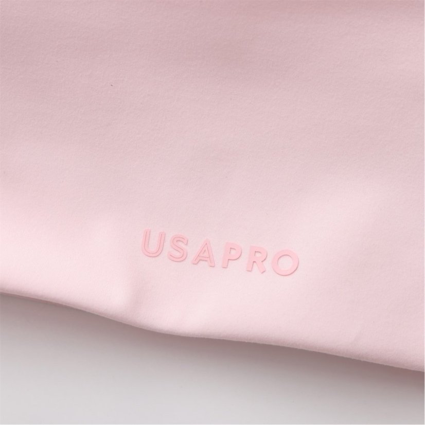 USA Pro USA Pro Mock Layer Bra womens Light Pink