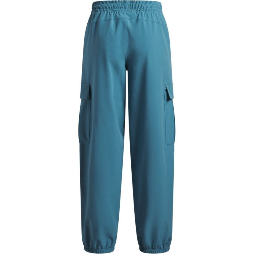 Under Armour UA Rival Woven Girls Cargo Pants Blue/White