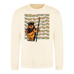 Character Disney Star Wars Printed Adult Sweatshirt Ewok Yub Nub