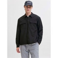 Jack and Jones Men's Commute Overshirt Black
