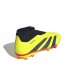 adidas Predator 24 League Laceless Firm Ground Football Boots Yellow/Blk/Red