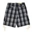 SoulCal Checked Cargo Shorts Mens Navy/Blue/White