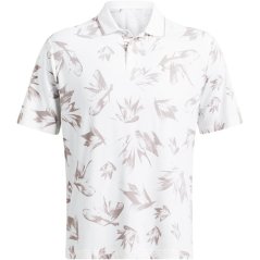 Under Armour Men's Iso Chill Edge Short-Sleeve Performance Polo Shirt White