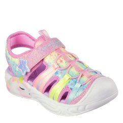 Skechers Kids' Flat Sandals Pink/Multi