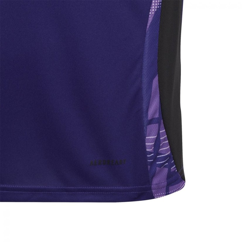 adidas Germany Tiro 24 Training Shirt Juniors Purple