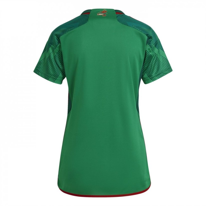 adidas Mexico Home Shirt 2022 Women's VivGrn/ColGrn