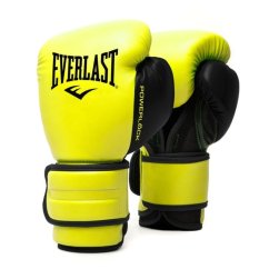Everlast Powerlock Boxing Hook & Loop Glove Neon Yellow