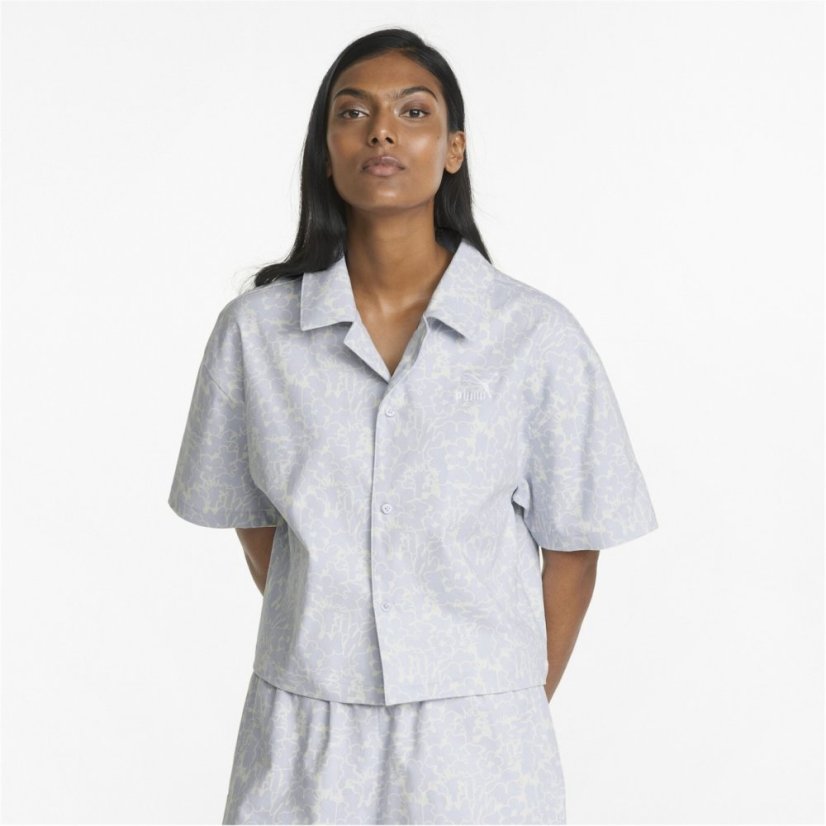 Puma Short Sleeve Shirt Womens Arcticice