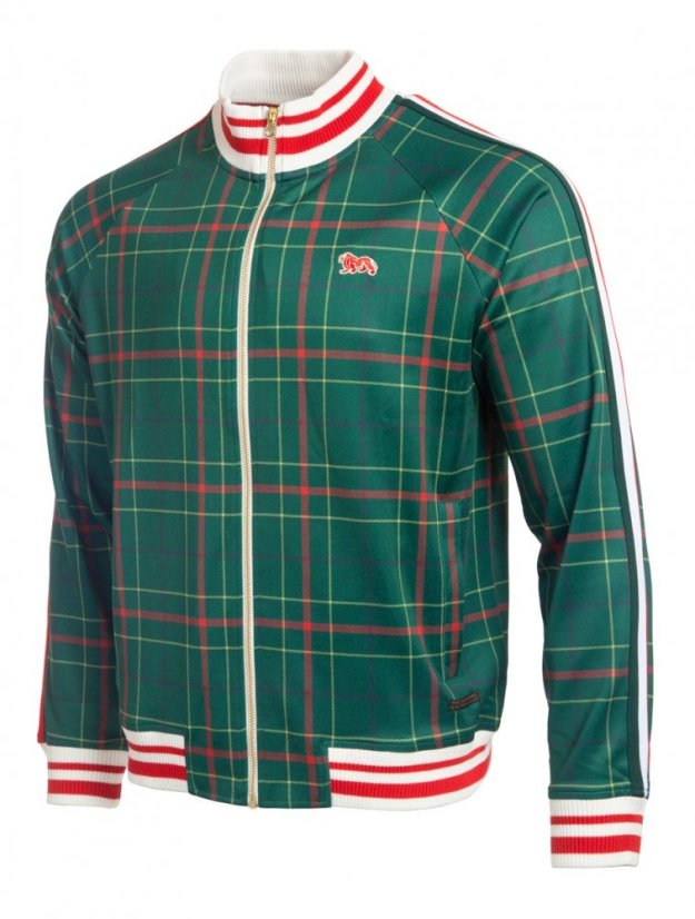 Lonsdale Gentlemen Jacket Mens Green Check