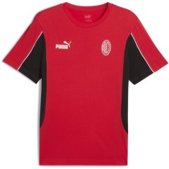 Puma AC Milan ftblARCHIVE T-Shirt Adults Red/Black
