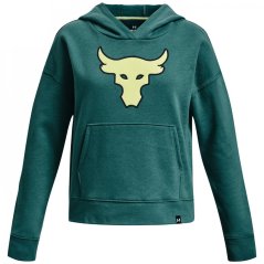 Under Armour Armour Pjt Rck Brhma Bull Fleece Hd detská mikina Coastal Teal