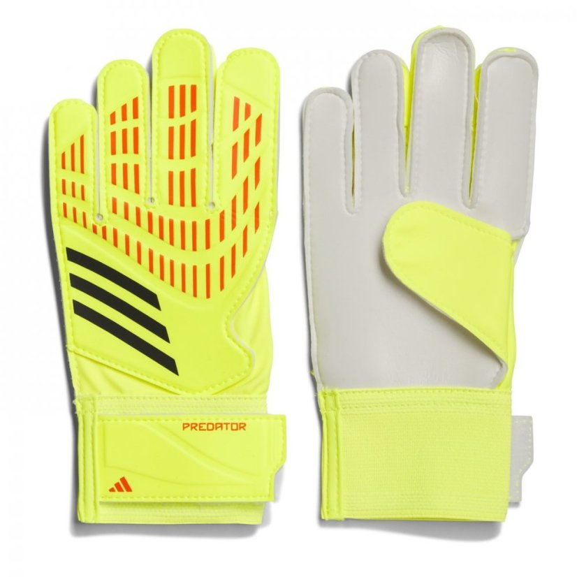 adidas Predator Training Goalkeeper Gloves Juniors Yellow/Black