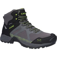 Hi Tec Men's Waterproof Hiking Boot Grey/Lime