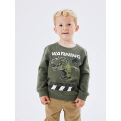 Name It Kids' Jurassic Park Crew Sweatshirt Beetle