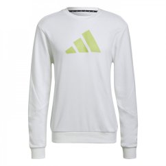 adidas Future Icons Crew Sweatshirt Mens White