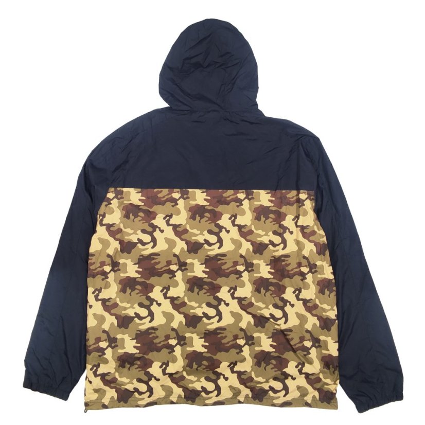 Everlast Rain Jacket Mens Steel/Camoflage