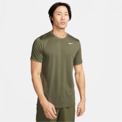 Nike Dri-FIT Legend Men's Fitness T-Shirt Olive/White