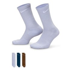 Nike Everyday Plus Cushioned Training Crew Socks (3 Pairs) MULTI-COLOR