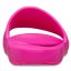 Crocs Unisex Adults Logo Sliders Pink Crush