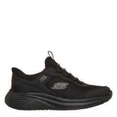 Skechers Kids Slip On Trainers Black