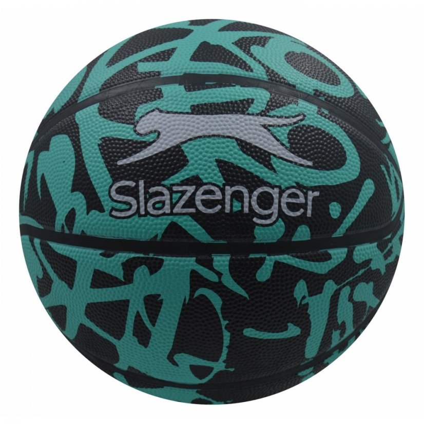 Slazenger Basketball Black/Green