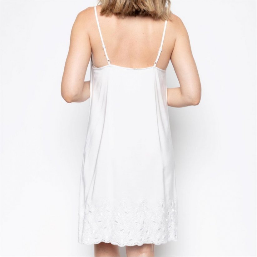 Cyberjammies Rose Embroidered Chemise White
