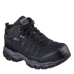 Skechers Men's Hiking Waterproof Boots Black