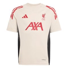 adidas Liverpool Training Shirt 2025 2026 Juniors White