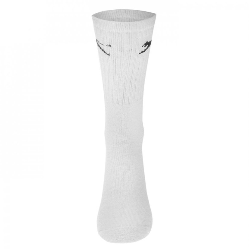 Slazenger 5 Pack Crew Socks Mens White