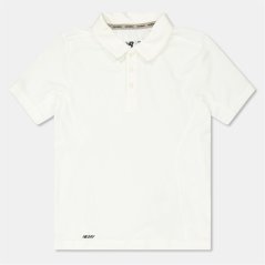 New Balance Unisex Kids' Short-Sleeve Cricket Polo Shirt Angora