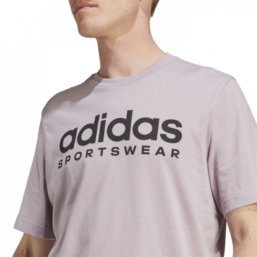 adidas Essentials Single Jersey Linear Embroidered Logo pánské tričko PrelovedFig SPW