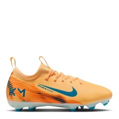 Nike Zoom Mercurial Vapor 16 Juniors Firm Ground Football Boots Orange/Melon