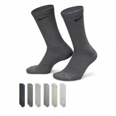 Nike Everyday Plus Cushioned Training Crew Socks (6 Pairs) Multi-Colour