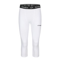 Sondico Core Three Quarter Base Layer Tights Mens White