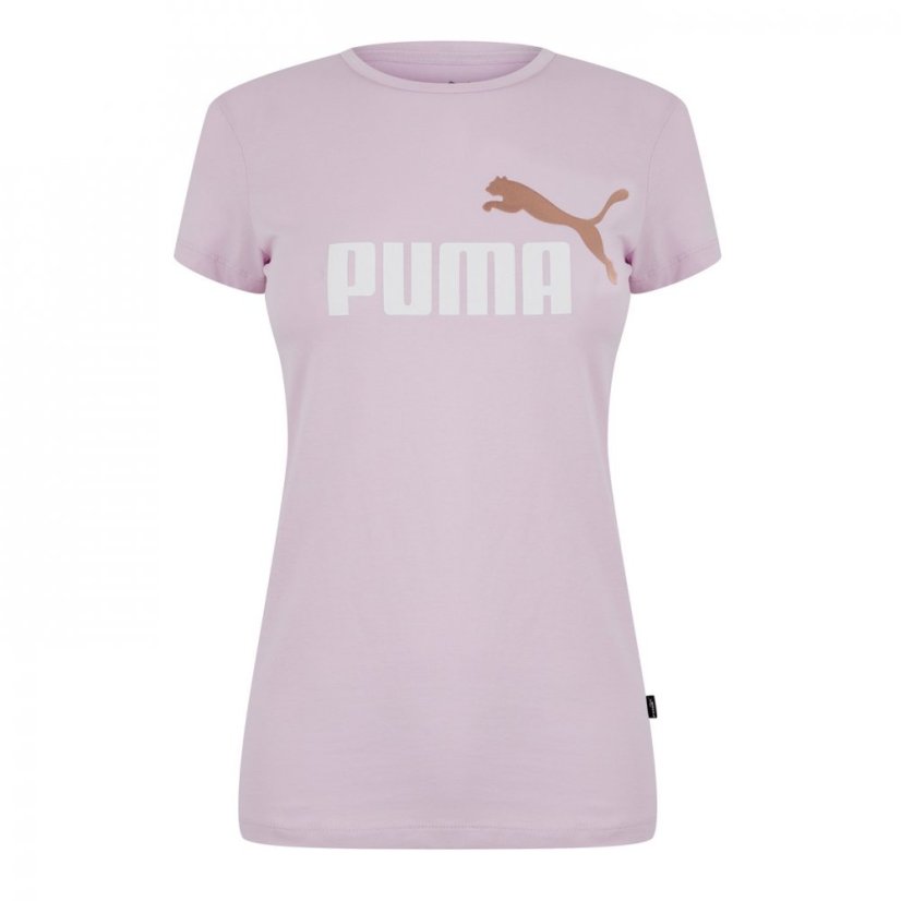 Puma No1 Logo Tee Grape Mist