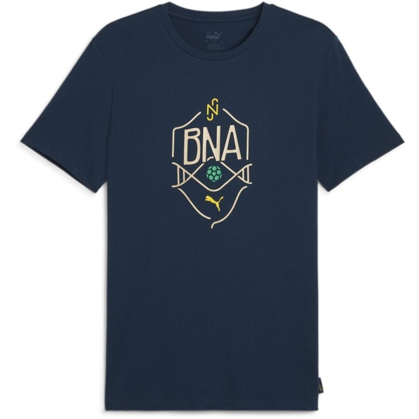 Puma Neymar Jr BNA Logo T-shirt Adults Blue