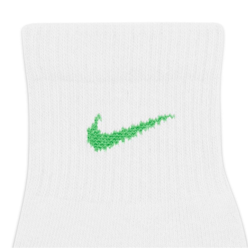 Nike Everyday Plus Cushioned Training Ankle Socks (3 Pairs) White