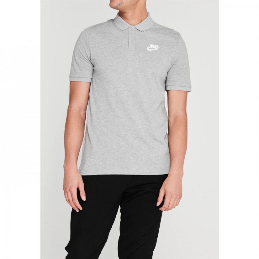 Nike Match Up pánske polo tričko Grey